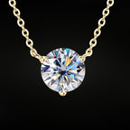 ÉCLATINE Classic 2.0CT Moissanite Solitaire Pendant (925 Silver)