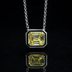 ÉCLATINE Made | 4CT LUMIÈRE Signature Bezel Necklace