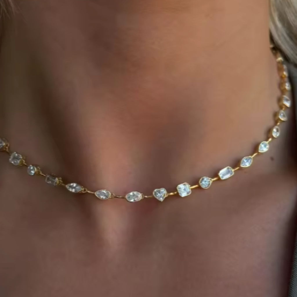 [Trending] ÉCLATINE Everyday Bezel Necklace