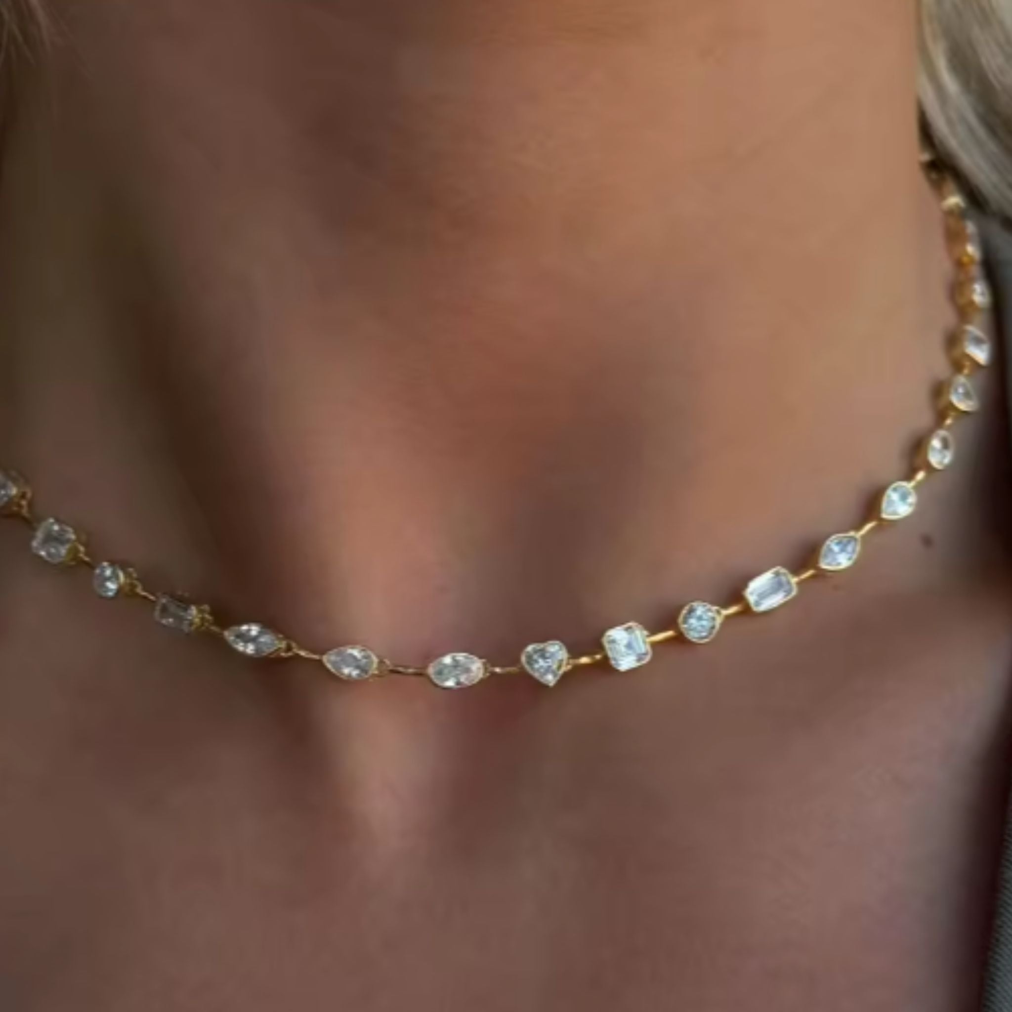 [Trending] ÉCLATINE Everyday Bezel Necklace