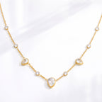 ÉCLATINE Everyday CZ Drop Necklace