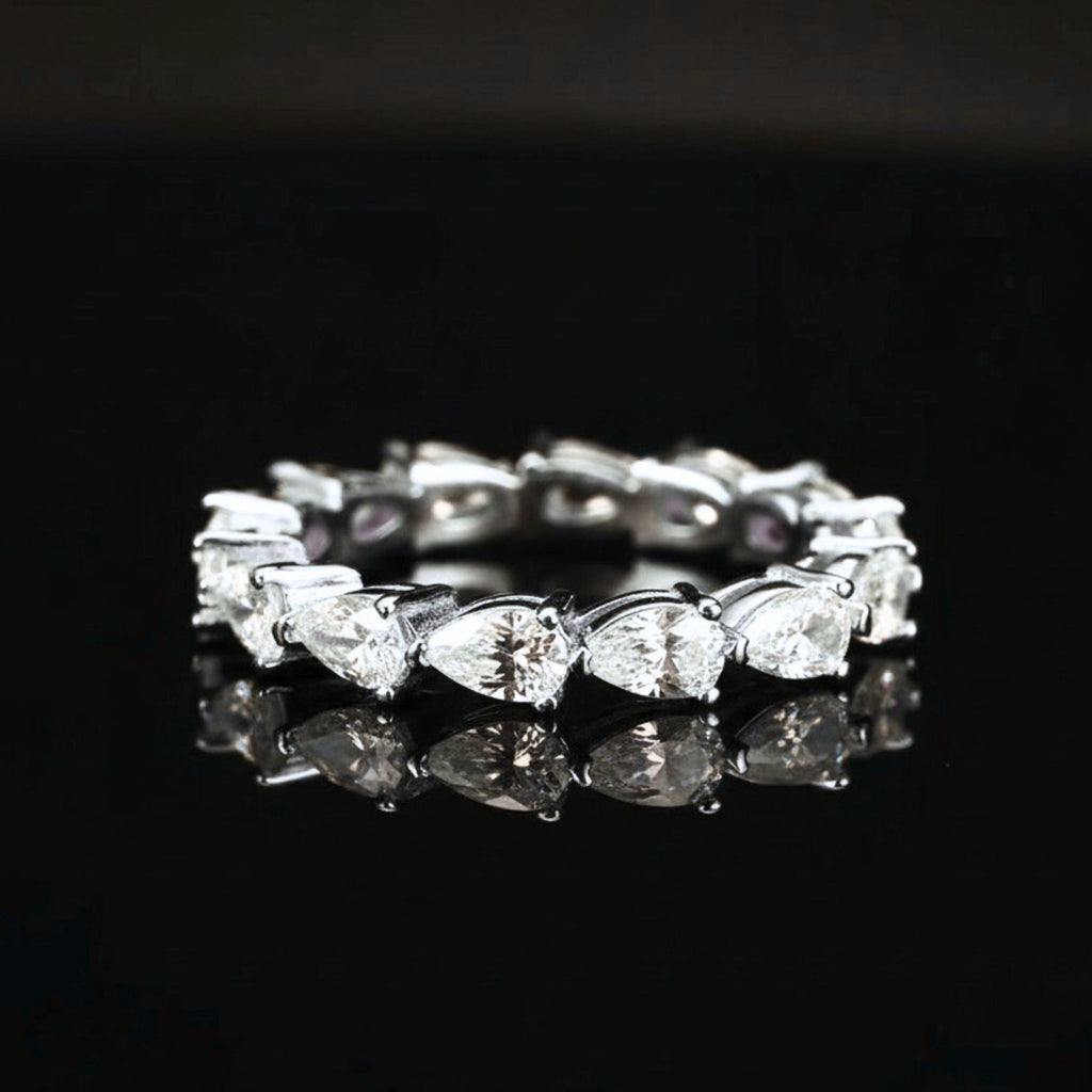 ÉCLATINE Signature Pear-Cut Full Eternity Ring