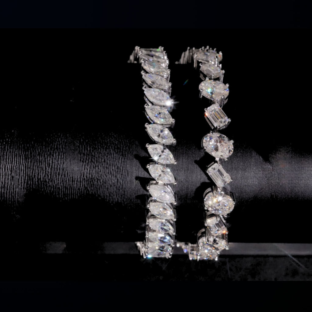 ÉCLATINE Marquise Cut Tennis Bracelet