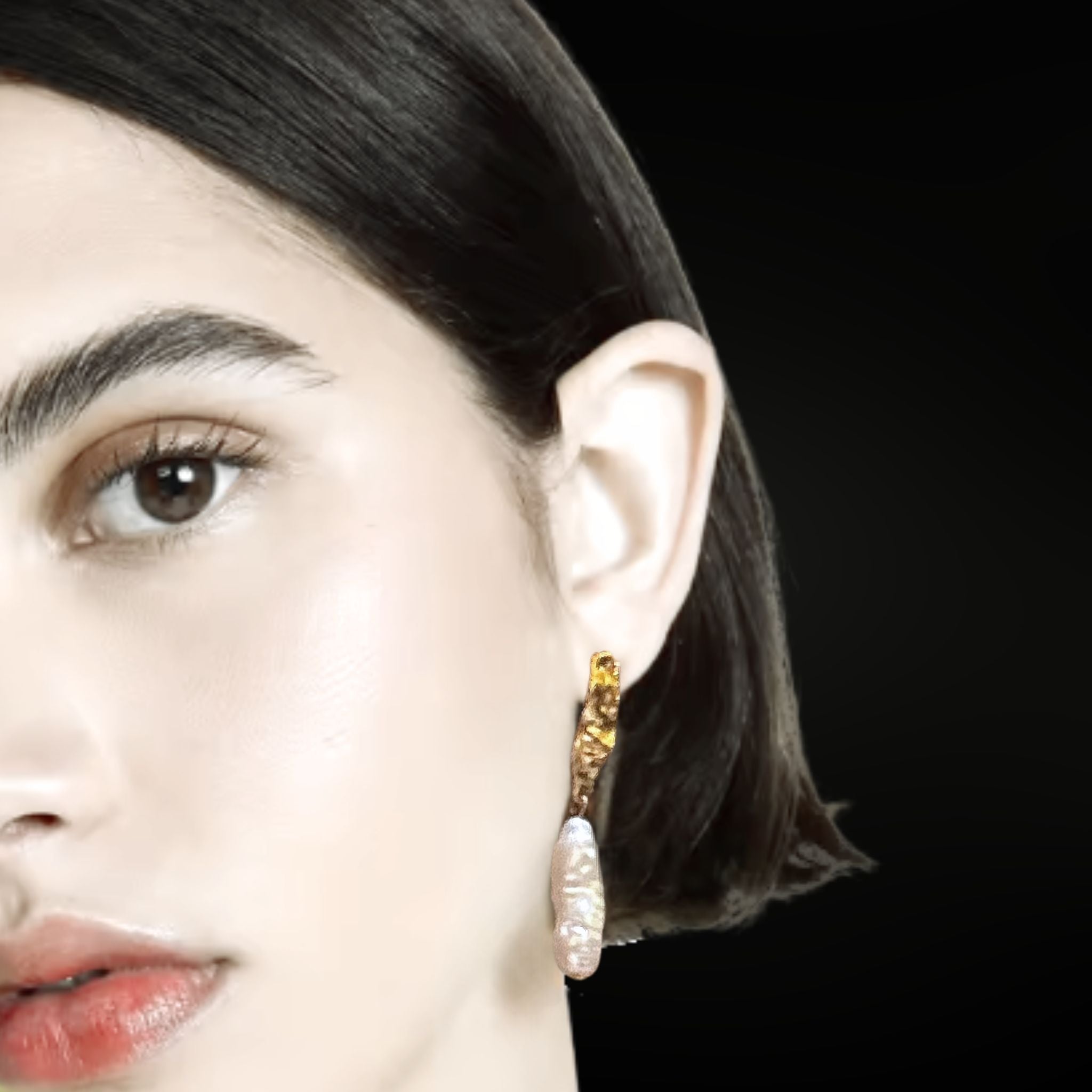 ÉCLATINE SoHo Baroque Drop Earrings