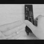 ÉCLATINE 5-Stone Moissanite Band Ring (925 Silver · White Gold Plated)