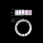 ✦ÉCLATINE Made | Lux Baguette Eternity Ring