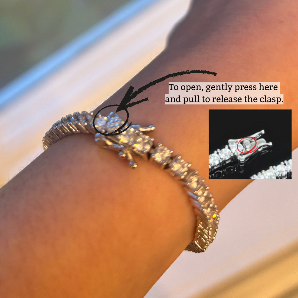 ÉCLATINE Signature Tennis Bracelet 4mm